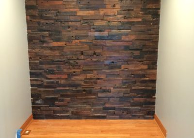 Accent Wall Wood